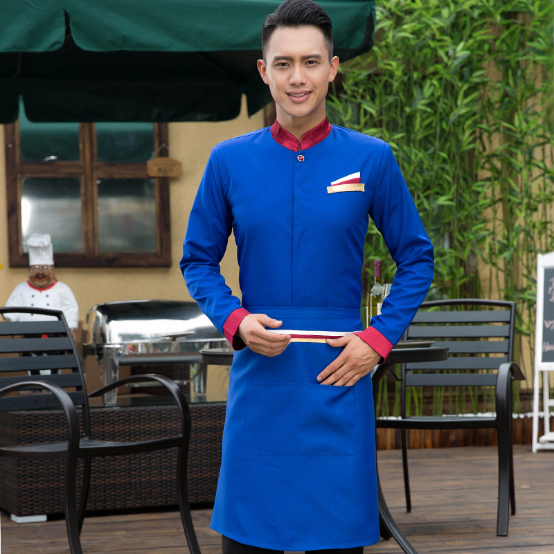 酒店工作服秋冬 西餐廳服